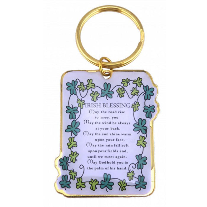 Key Ring Irish Blessing