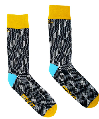 Socksciety Feck It Socks Black 8-12