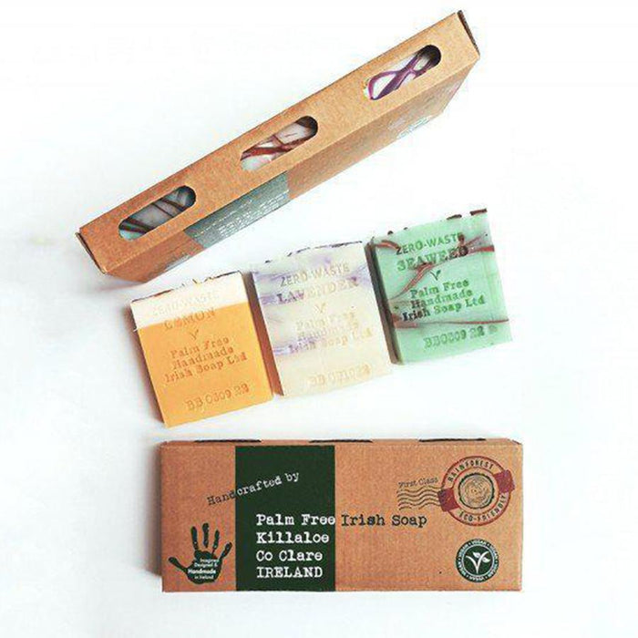 Palm Free Handmade Irish Soap Pack 3